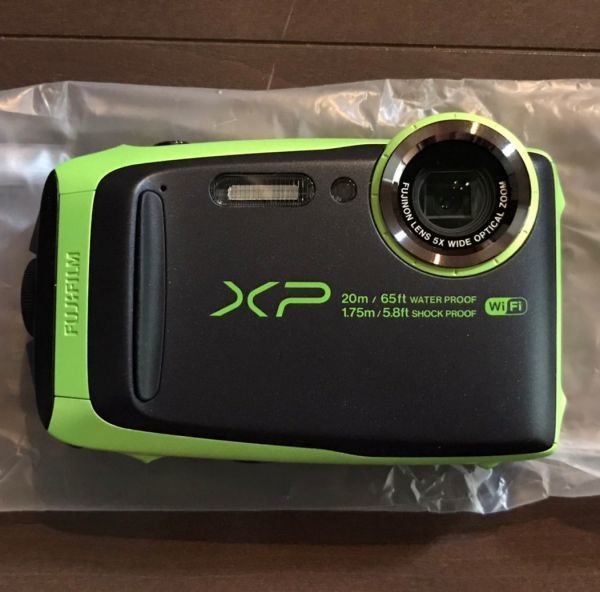 在庫処分品】未使用 FUJIFILM デジタルカメラ FinePix XP120 ライム