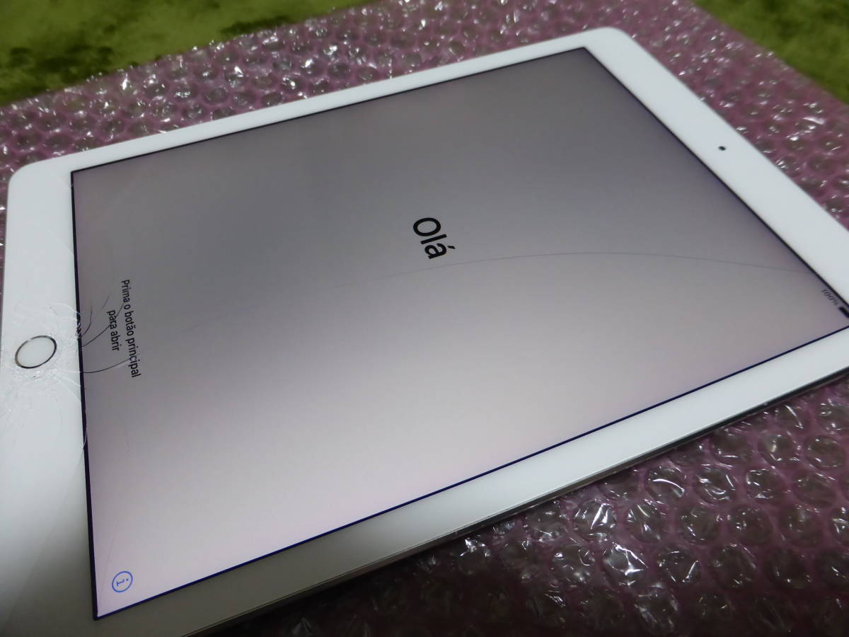 Apple iPad Pro 9.7インチ MLMP2J/A A1673 32GB wi-fi シルバー 画面割れ