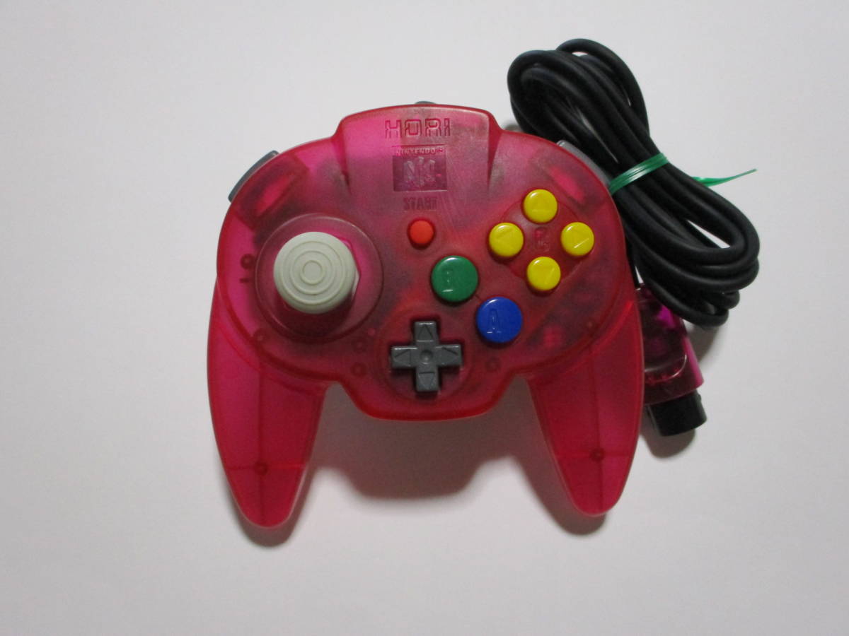 N64 レッド」の落札相場 「ホリパッドミニ64 Yahoo!オークション 