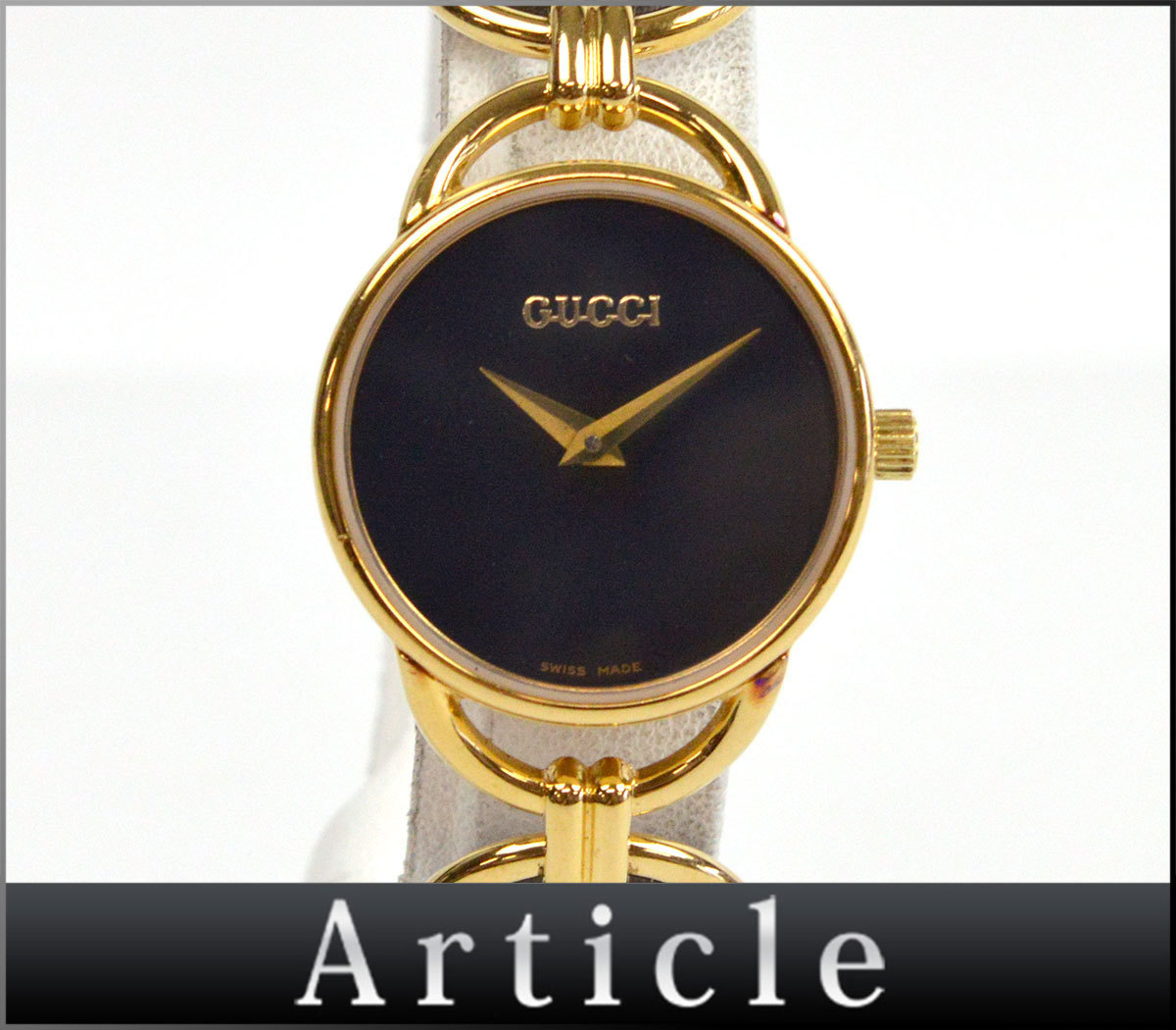 88724☆動作確認済 GUCCI グッチ/ レディースウォッチ 腕時計