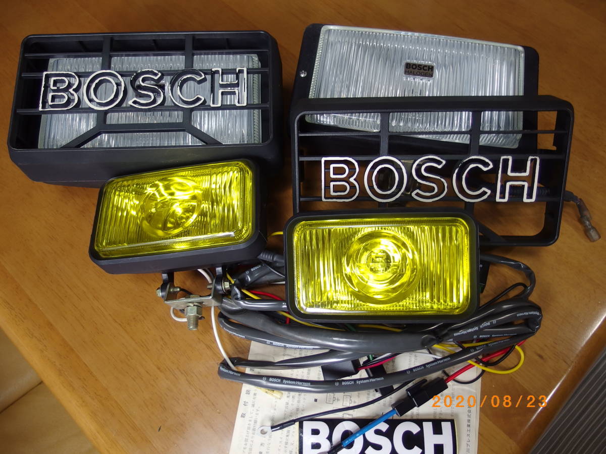 低価，お買い得 大型４駆にピッタリ BOSCH 角型ランプストーンガード 汎用ハーネス付きとサービス品小型ランプ メーカー不明(ハロゲン)｜売買されたオークション情報、yahooの商品情報をアーカイブ公開 - オ 社外品