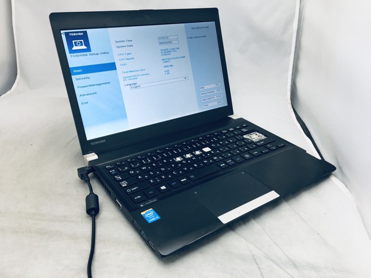 お得，2026 ジャンク TOSHIBA dynabook R734/M / Intel Core i3 4100M 2.50GHz / 4GB(12インチ～)｜売買されたオークション情報、yahooの商品情報をアーカイブ公開 - オークファン 東芝