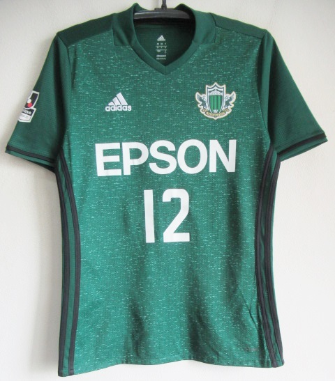  松本山雅 2017HOME半袖ユニフォーム＃12 Lサイズ(Jリーグ)｜売買されたオークション情報、yahooの商品情報をアーカイブ公開 - オークファン ユニフォーム