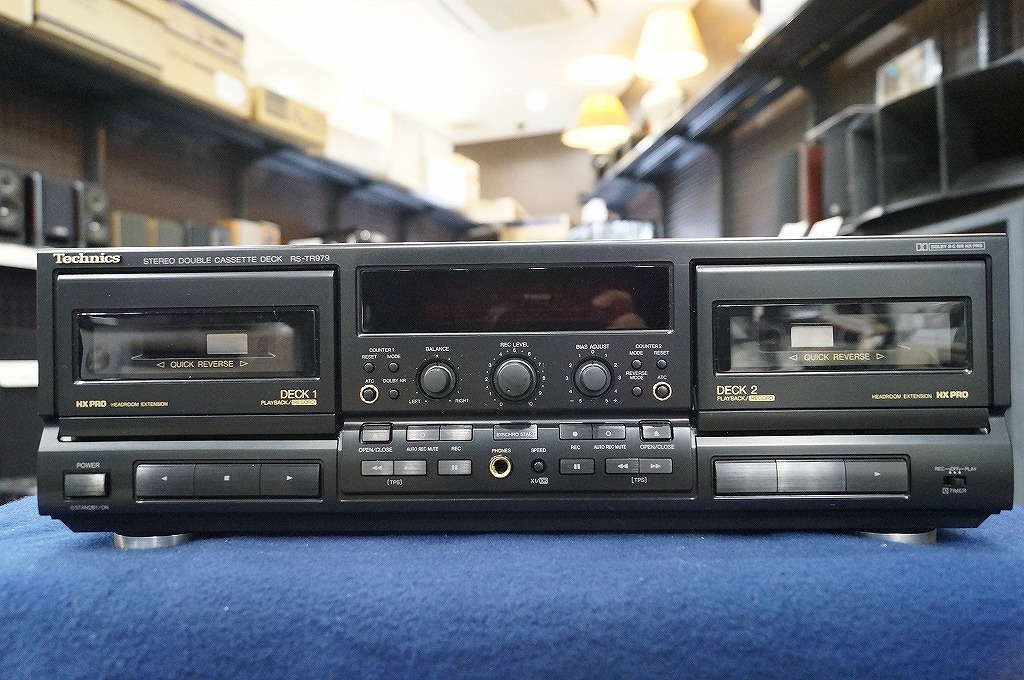 テクニクス Technics ダブルカセットデッキ RS-TR979 【公式通販】