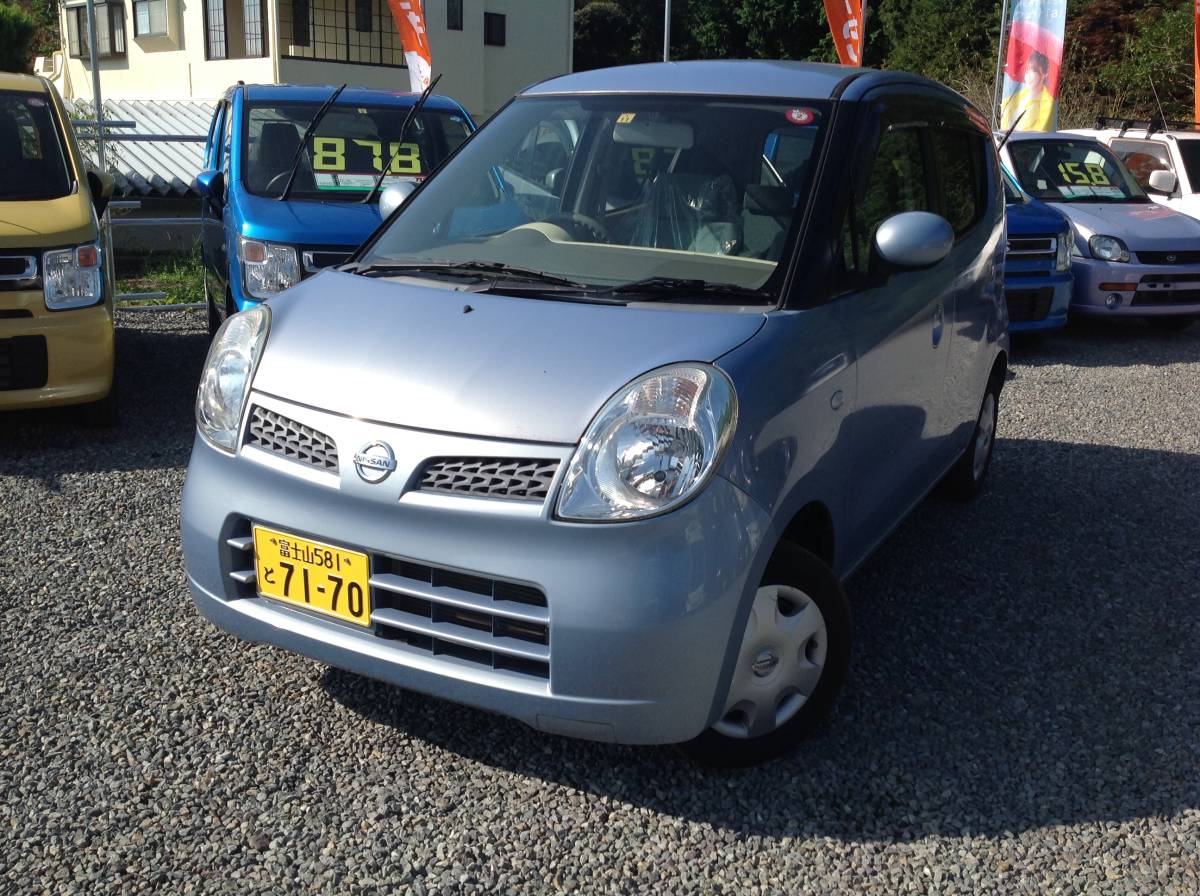 日産 モコ MG22S 静岡発 平成19年 走行81，318km 車検R3.11まで 日産 