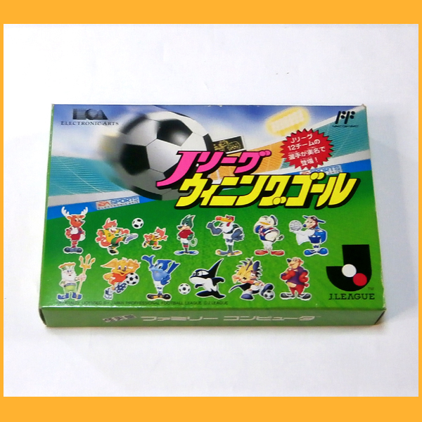 ファミコン   jリーグウィニングゴール   箱説  動作未確認 Jリーグ 箱説あり ファミコン ウィニングゴール レトロゲーム - FC | J