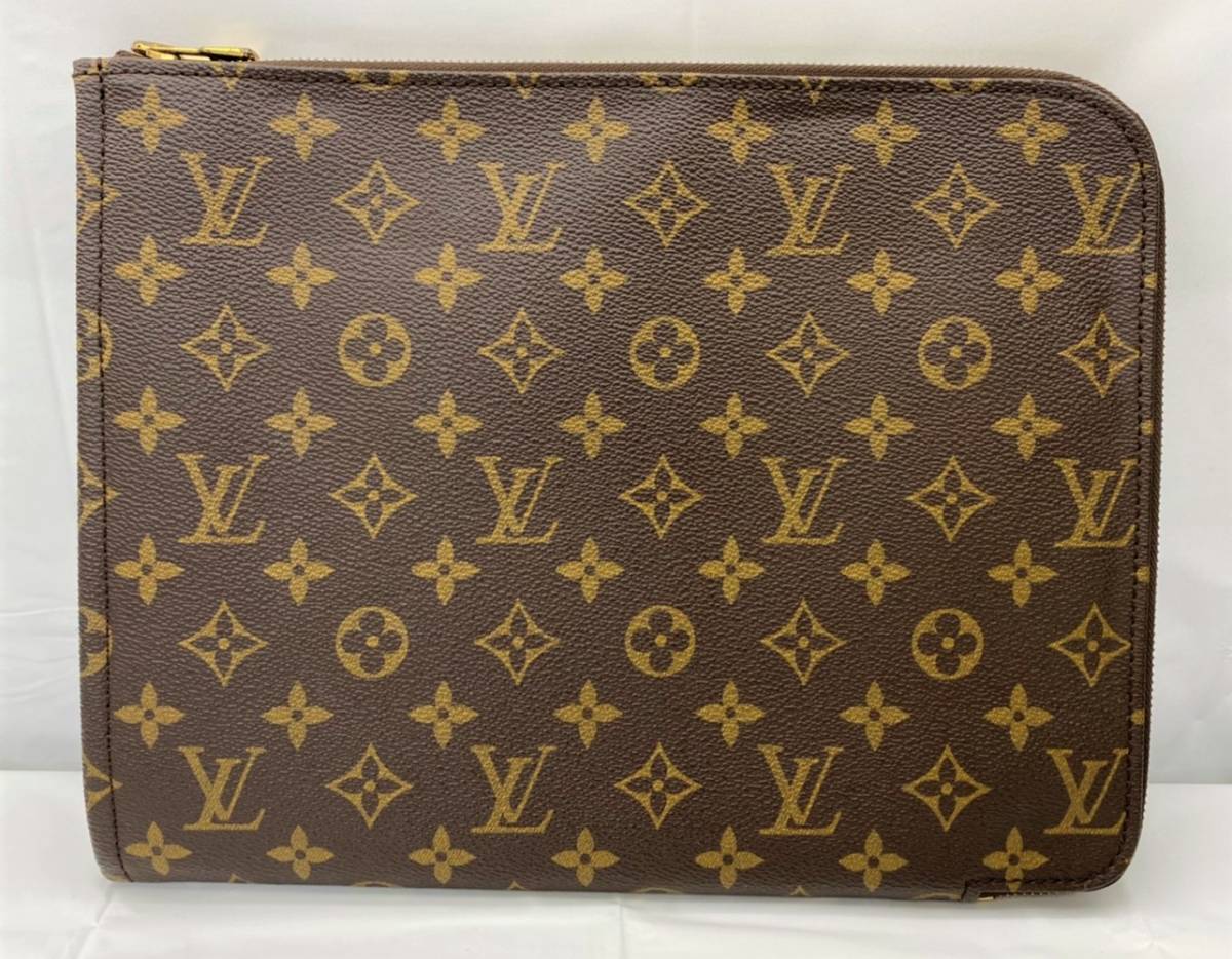  1円スタート LOUIS VUITTON ルイ ヴィトン モノグラム ポッシュドキュマン 872TH LV クラッチバッグ 書類ケース セカンドバッグ(ブリーフケース、書類かばん)｜売買されたオークション情報、yahoo かばん、バッグ