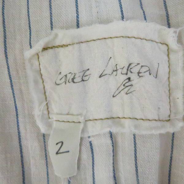 価値 Greg Lauren 風 再構築デニムジャケット Gジャン/デニムジャケット