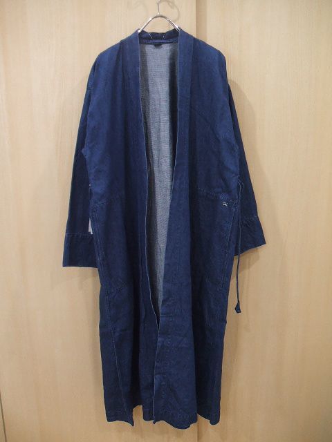 0-0617M 45rpm/45R/コットンリネンデニムのコート/サイズ0/19SS/フォーティーファイブアールピーエム/定価44000円 ...