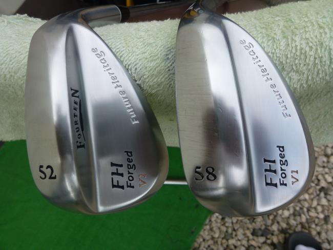  フォーティーン FH Forged V1 52度+58度 NS.TS114Wシャフト(フォーティーン)｜売買されたオークション情報、yahooの商品情報をアーカイブ公開 - オークファン 男性右きき用