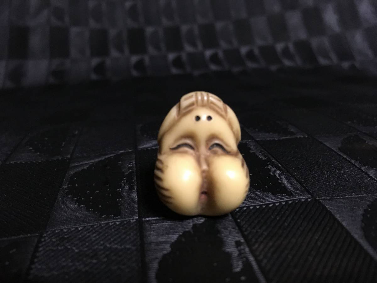 子宝 春画 Yahoo!オークション 女性器 - 縁起物 女陰 根付 の落札相場 
