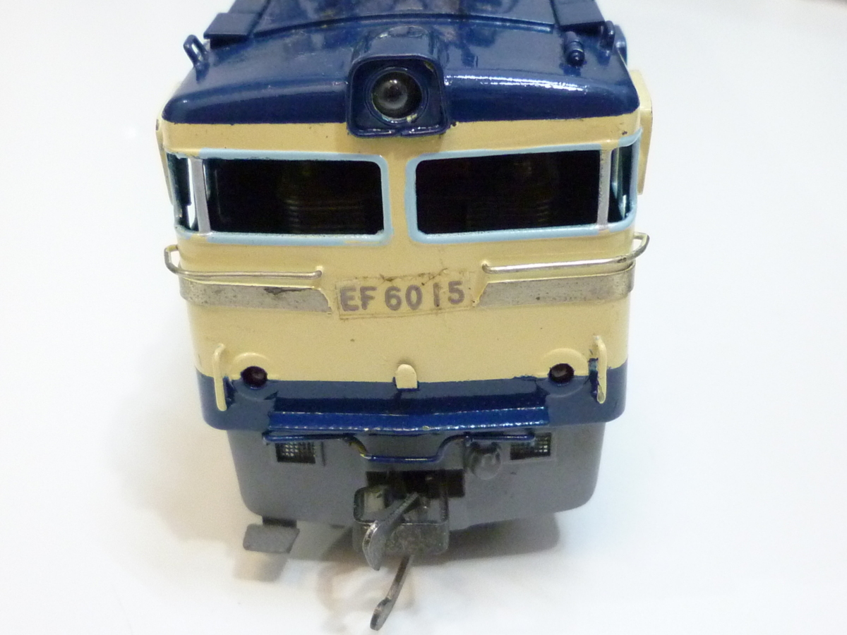 安い 店舗 大阪 S8-76F ジャンク品◎HOゲージ EF6015 メーカー不明