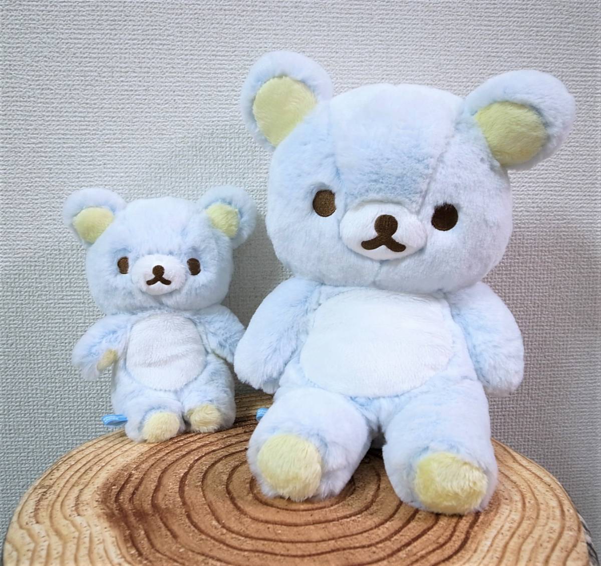 リラックマ シャーベット ぬいぐるみ ブルー M・Sサイズ リラックマ