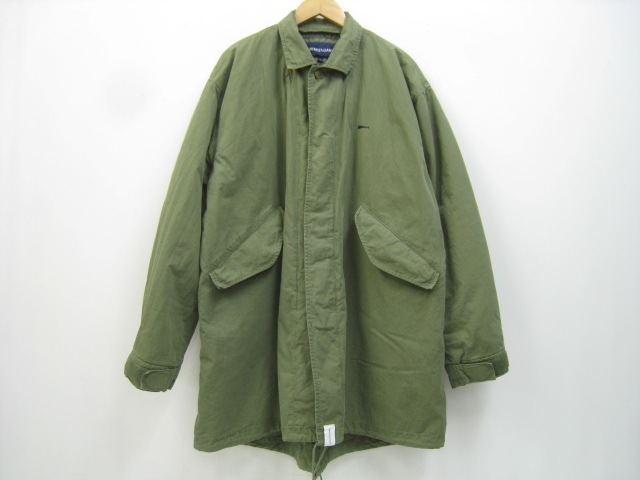 DESCENDANT モッズコート サイズ2 DESCENDANT ディセンダント クジラ