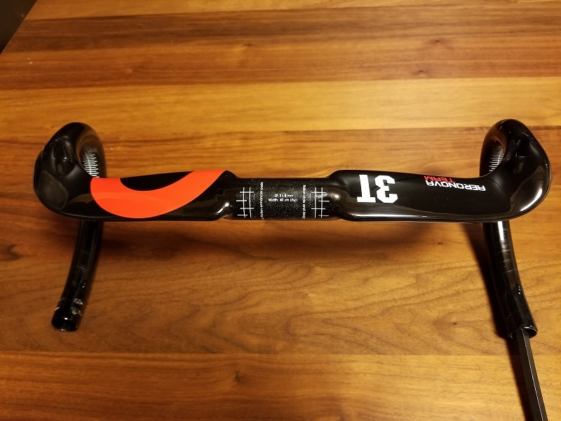 純日本製 3T Aeronova Team カーボンドロップハンドル 420mm(C-C) 中古