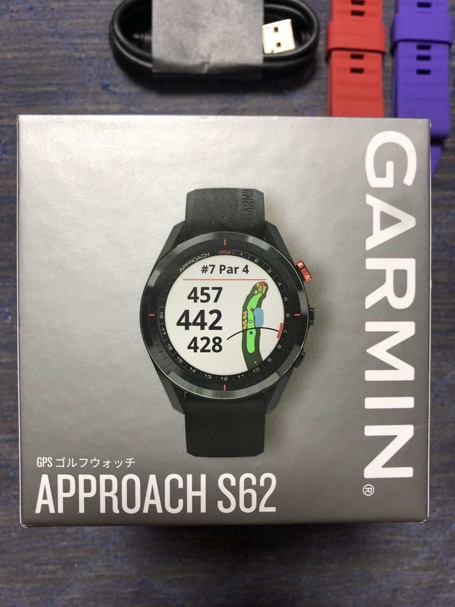  Garmin approach S62 ブラック 付属品多数(GPSナビ)｜売買されたオークション情報、yahooの商品情報をアーカイブ公開 - オークファン GPSナビ