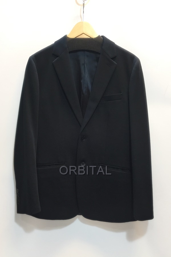 【美品】アニエスベーオム　チェスターコート　ロングコート　ウール　黒 agnes.b homme チェスターコート ブラック サイズ48 極美品 agnes b