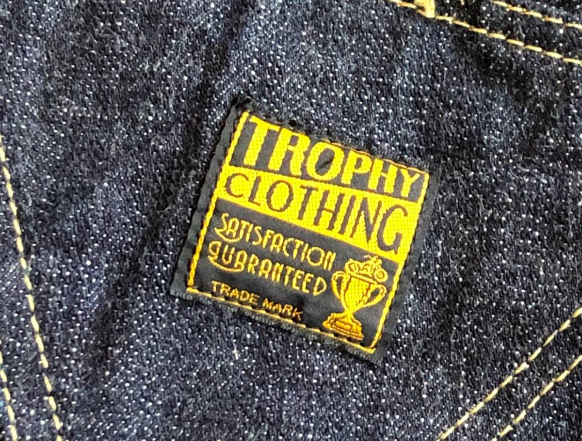 TROPHY CLOTHING ダブルニーオーバーオール1605の通販はau PAY