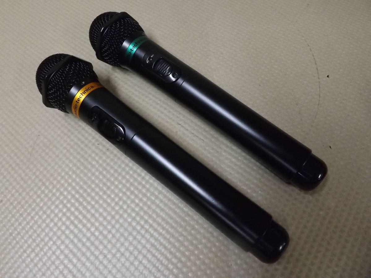 audio technica】 AT-CLM700T/AB（2本1組) 動作品 美品 USED