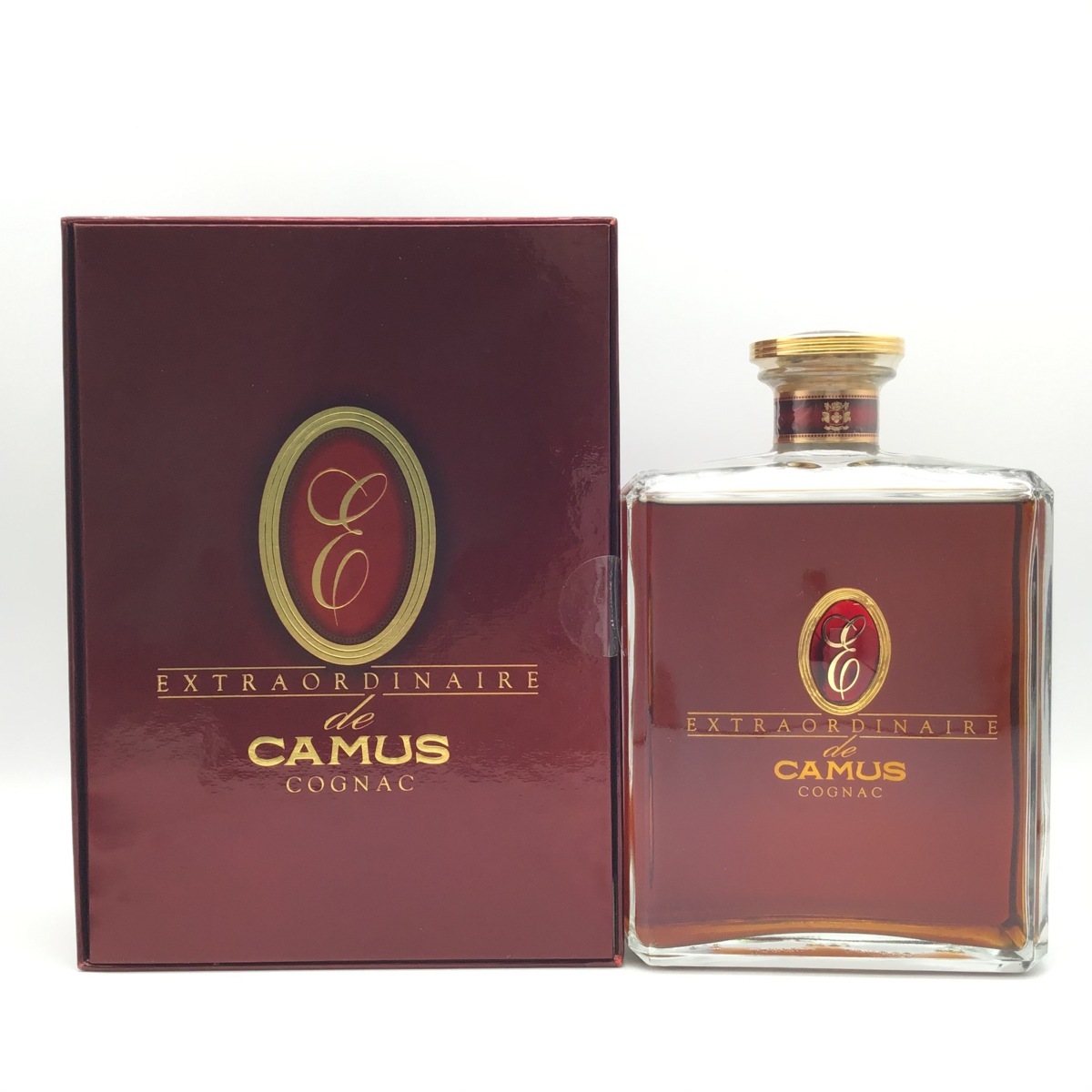 CAMUS EXTRAORDINAIRE コニャック ブランデー 箱付 消費税無し 【同梱OK商品】CAMUS EXTRAORDINAIRE カミュ エクストラ