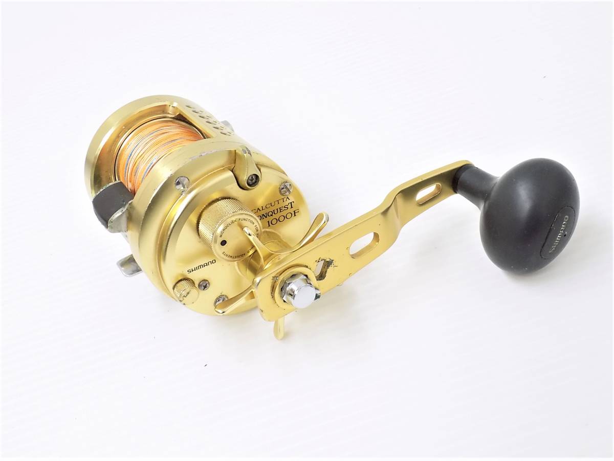お買い得，送料無料 B5b壱 品 シマノ カルカッタ コンクエスト ベイトリール 1000F SHIMANO CALCUTTA CONQUEST 釣り具(シマノ)｜売買されたオークション情報、yahooの商品情報をアーカイブ公開 - オークファン シマノ