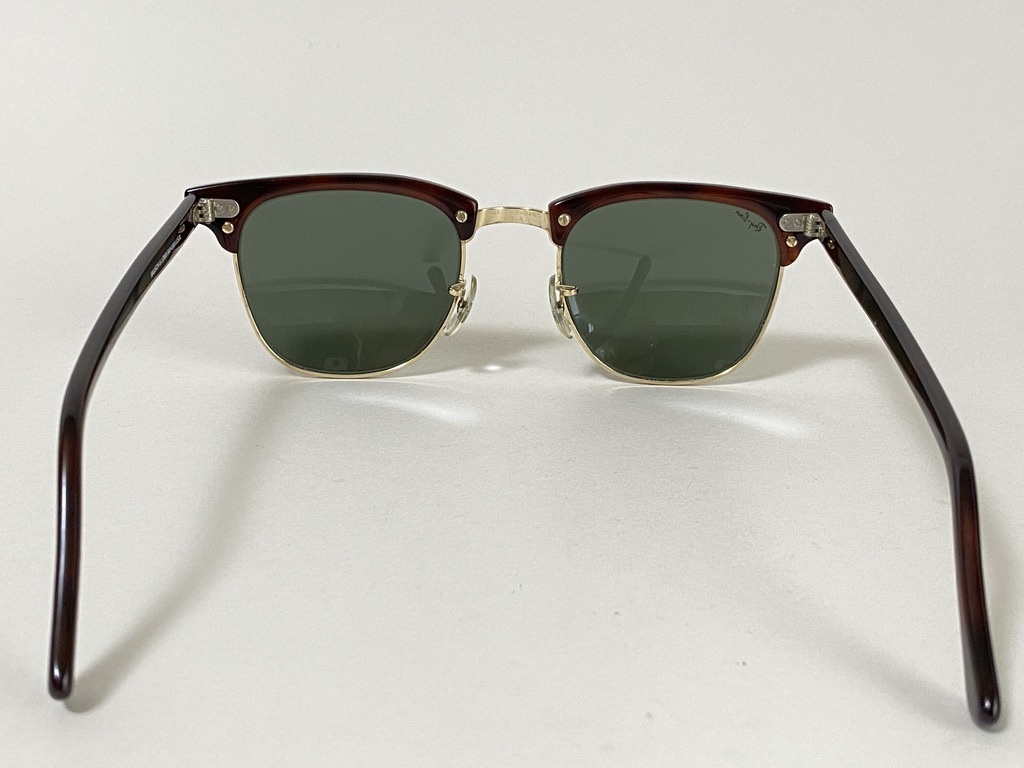 ケース付☆B&L RAY-BANボシュロムレイバン CLUBMASTERクラブマスター