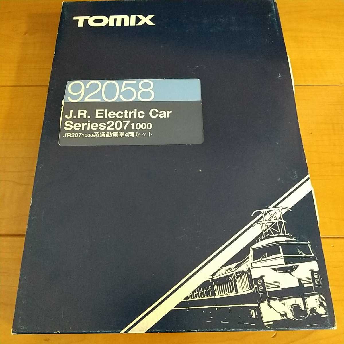  TOMIX JR207 1000系通勤電車4両セット(通勤形電車)｜売買されたオークション情報、yahooの商品情報をアーカイブ公開 - オークファン 通勤形電車