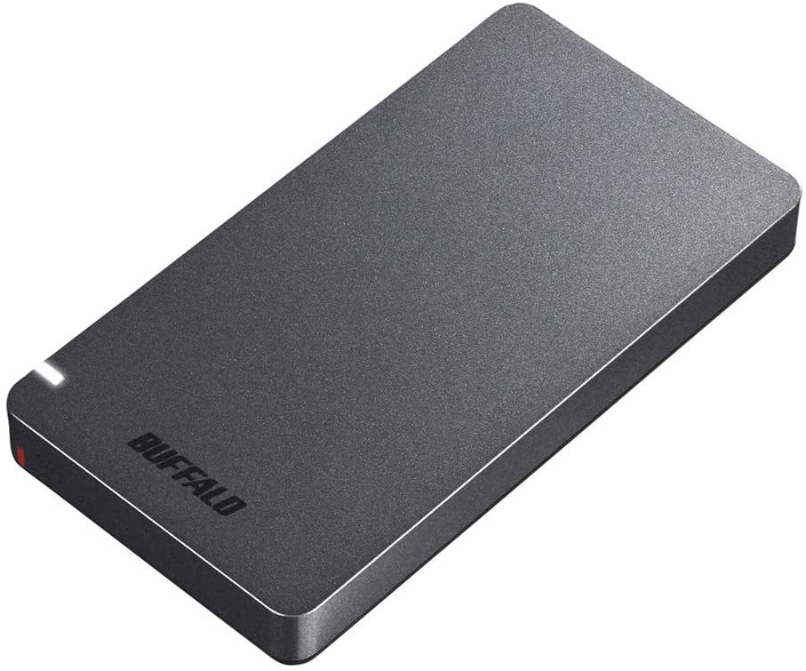 BUFFALO USB3.2Gen2 ポータブルSSD 960GB 名刺サイズ 激安通信販売 BUFFALO USB3.2Gen2 ポータブルSSD 960GB 名刺サイズ