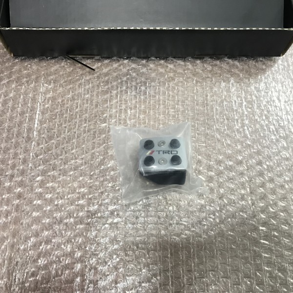 4☆ TOYOTA トヨタ TRD アルミペダル 20系 AT用 アルファード ヴェルファイア ノア ヴォクシ プリウス ヴィッツ 4点セット はめ込み式 汎用_5