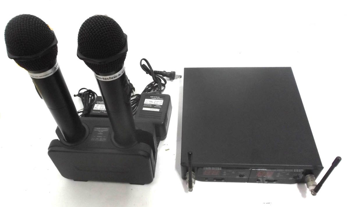 2026，高品質 audio-technica オーディオテクニカ 電波式ワイヤレスマイク セット 一式 ATW-R75a ATW-T62a 2本 BC700 マイク ワイヤレス(ダイナミックマイク)｜売買されたオークション情報、yahooの商品情報をアーカ ダイナミックマイク