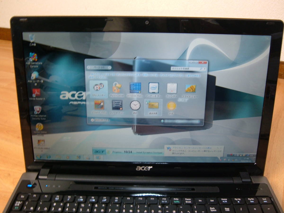エイサー ノートパソコン ASPIRE 5745-A54E/K/中古特価美品 エイサー ASPIRE 5745-A54E⁄K⁄中古特価美品 Acer Aspire ノート