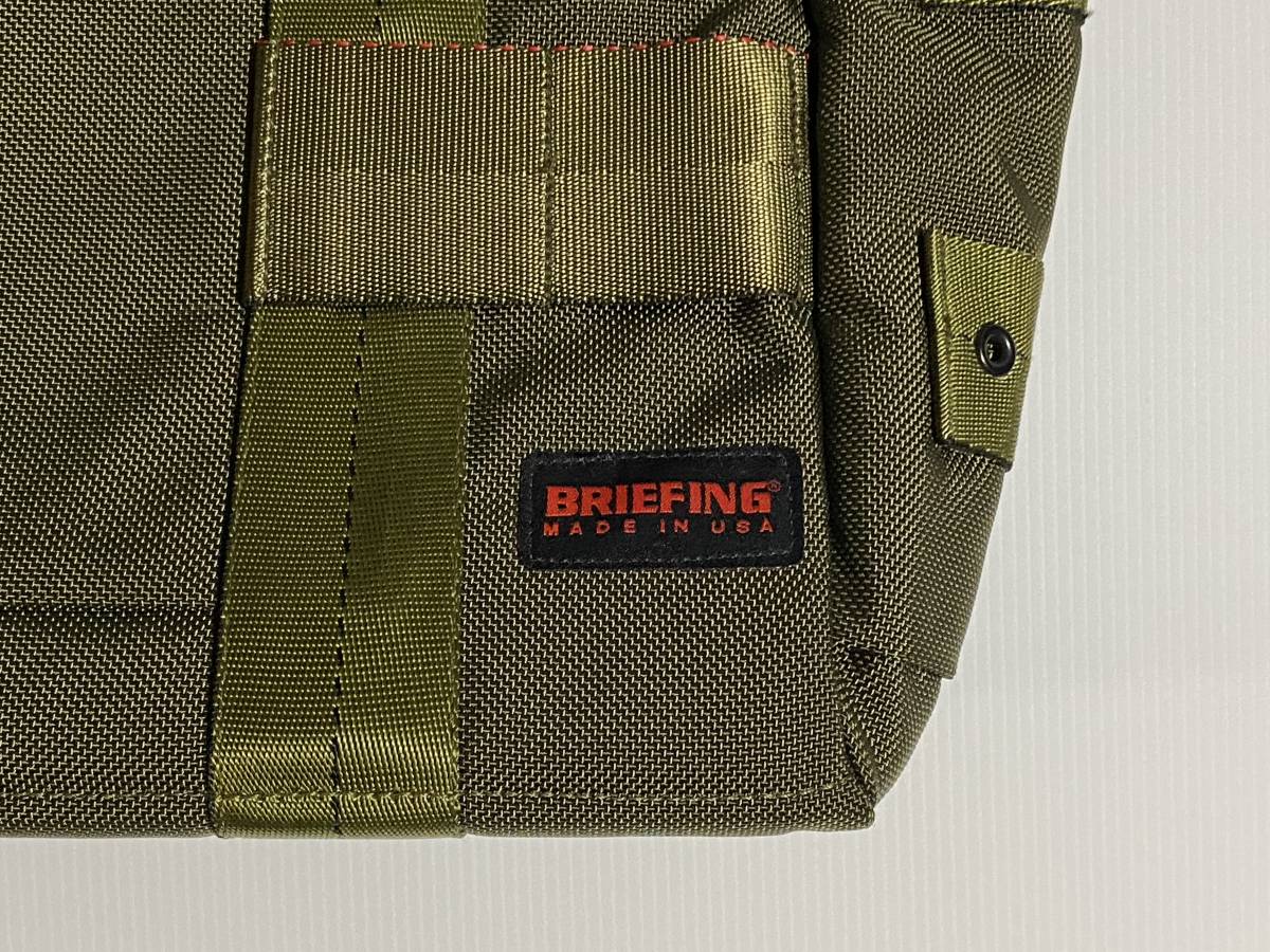 BRIEFING モス トートバッグ ブリーフィング バリスティックナイロン 