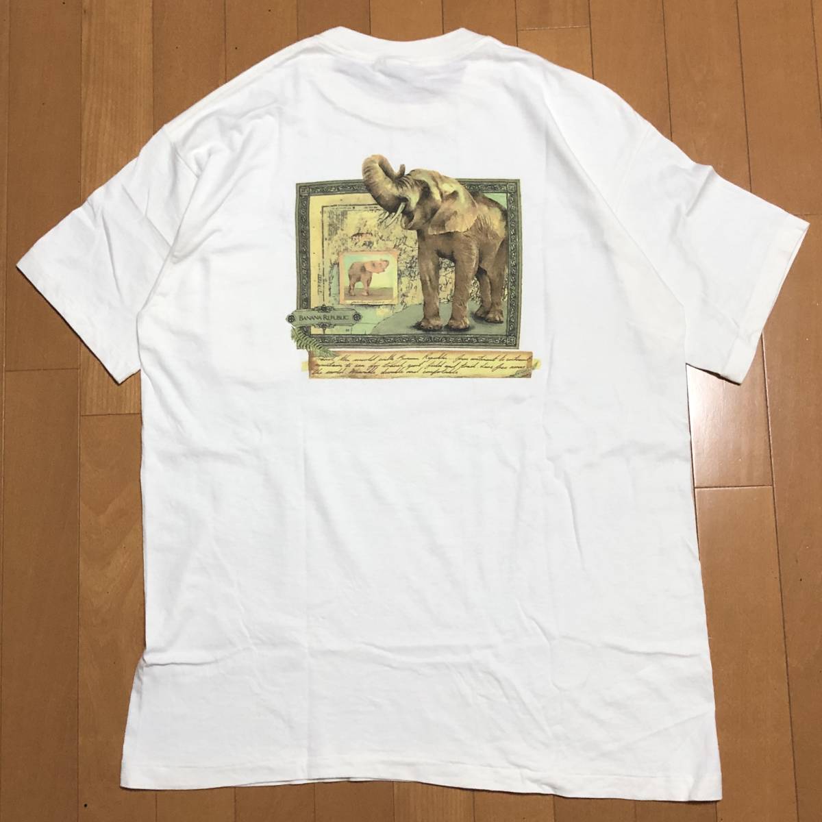 90s USA製 BANANA REPUBLIC ポケット Tシャツ /検 80s 00s vintage 