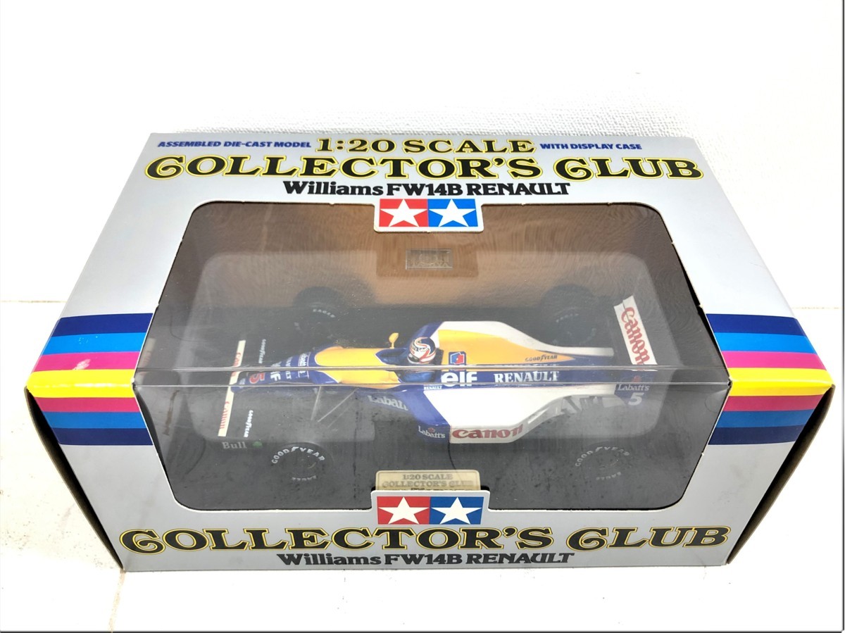 タミヤ 1⁄20 コレクターズクラブ ウイリアムズ ルノー FW14B マンセル