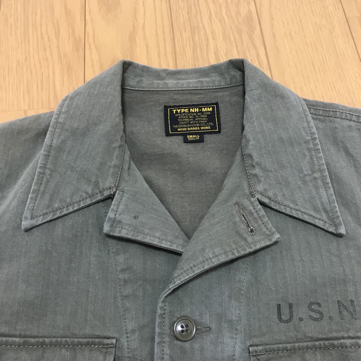 NEIGHBORHOOD ジャケット サイズS オリーブドラブ OD ネイバーフッド 