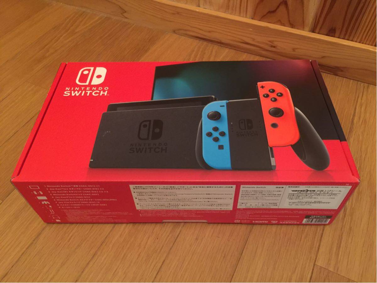 Nintendo Switch 本体 ネオンブルー ネオンレッド 任天堂 ニンテンドー