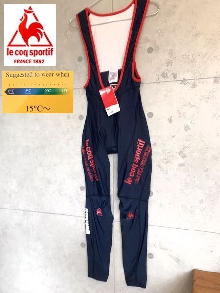  15000円+税 M ルコック サイクリング 秋物 デベース ビブロング 15℃ 紺(Mサイズ)｜売買されたオークション情報、yahooの商品情報をアーカイブ公開 - オークファン 男性用
