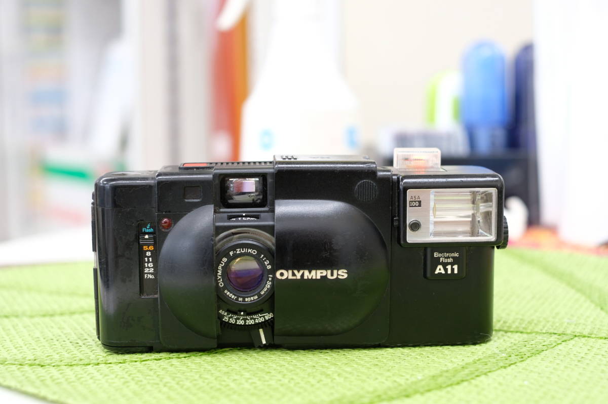 【新作，新作登場】 フィルムカメラ オリンパス XA A11フラッシュ付(コンパクトカメラ)｜売買されたオークション情報、yahooの商品情報をアーカイブ公開 - オークファン コンパクトカメラ