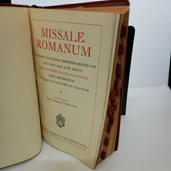 MISSALE ROMANUM」ローマ・ミサ典礼書 革装 キリスト教 カトリック