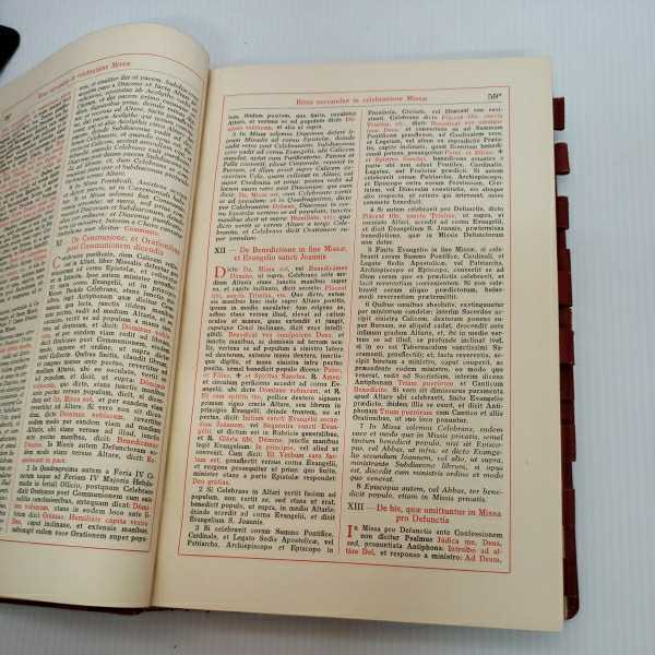 MISSALE ROMANUM」ローマ・ミサ典礼書 革装 キリスト教 カトリック