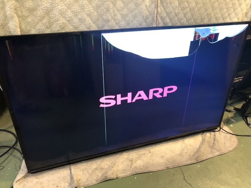 SHARP AQUOS 50V型 4K液晶テレビ 4T-C50BL1／ジャンク品 SHARP AQUOS 4T-C50BL1 50型 4K シャープ アクオス 液晶テレビ 液晶