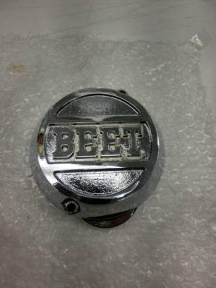 BEET メッキポイントカバー ザラ目 Z400FX ゼファー400 エンジン、冷却