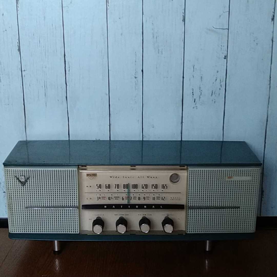 人気定番，定番】 ナショナル 真空管ラジオ AM-390
