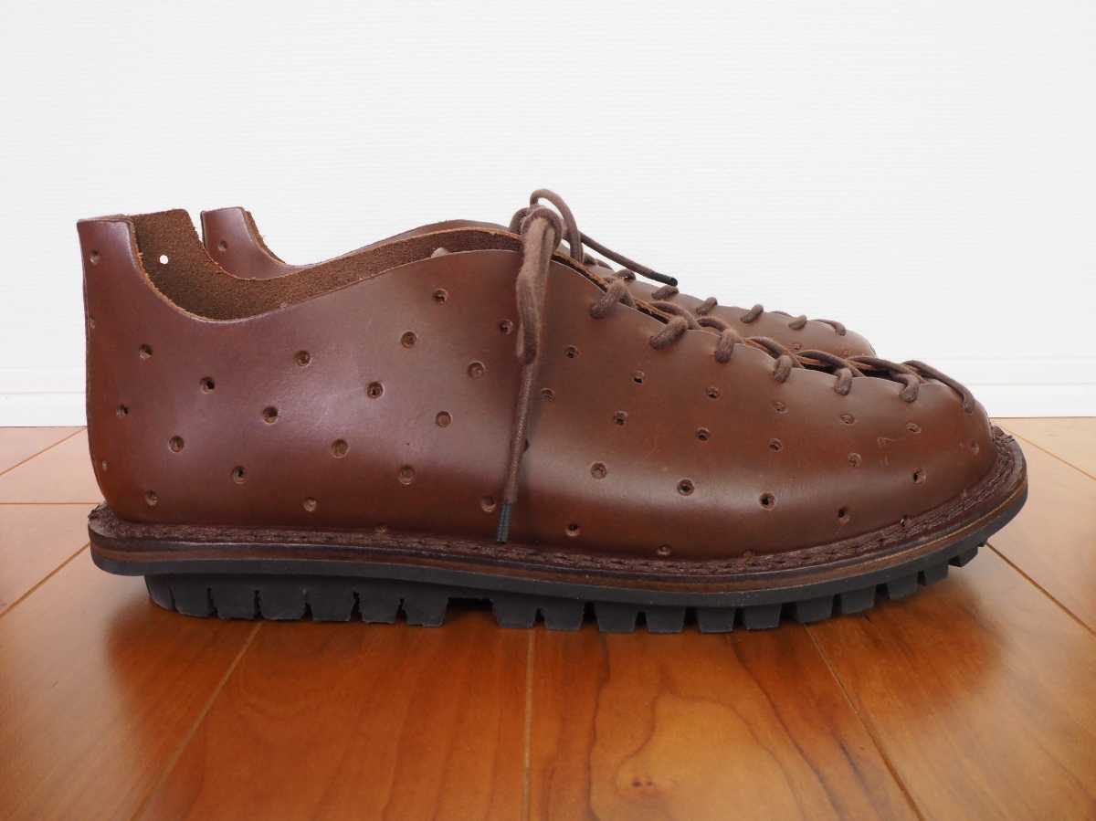 trippen レザーシューズ　Golf パンチングレザー　40 ブラウン トリッペン レザーシューズ ゴルフ ブラウン 40/trippen trippen