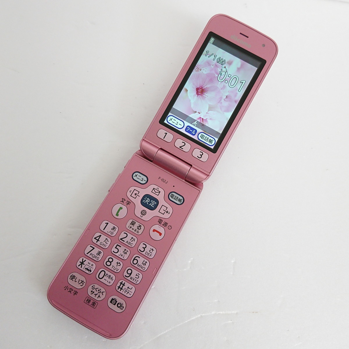 ドコモ携帯 スライド docomo ガラケー ピンク P906i ガラケー docomo
