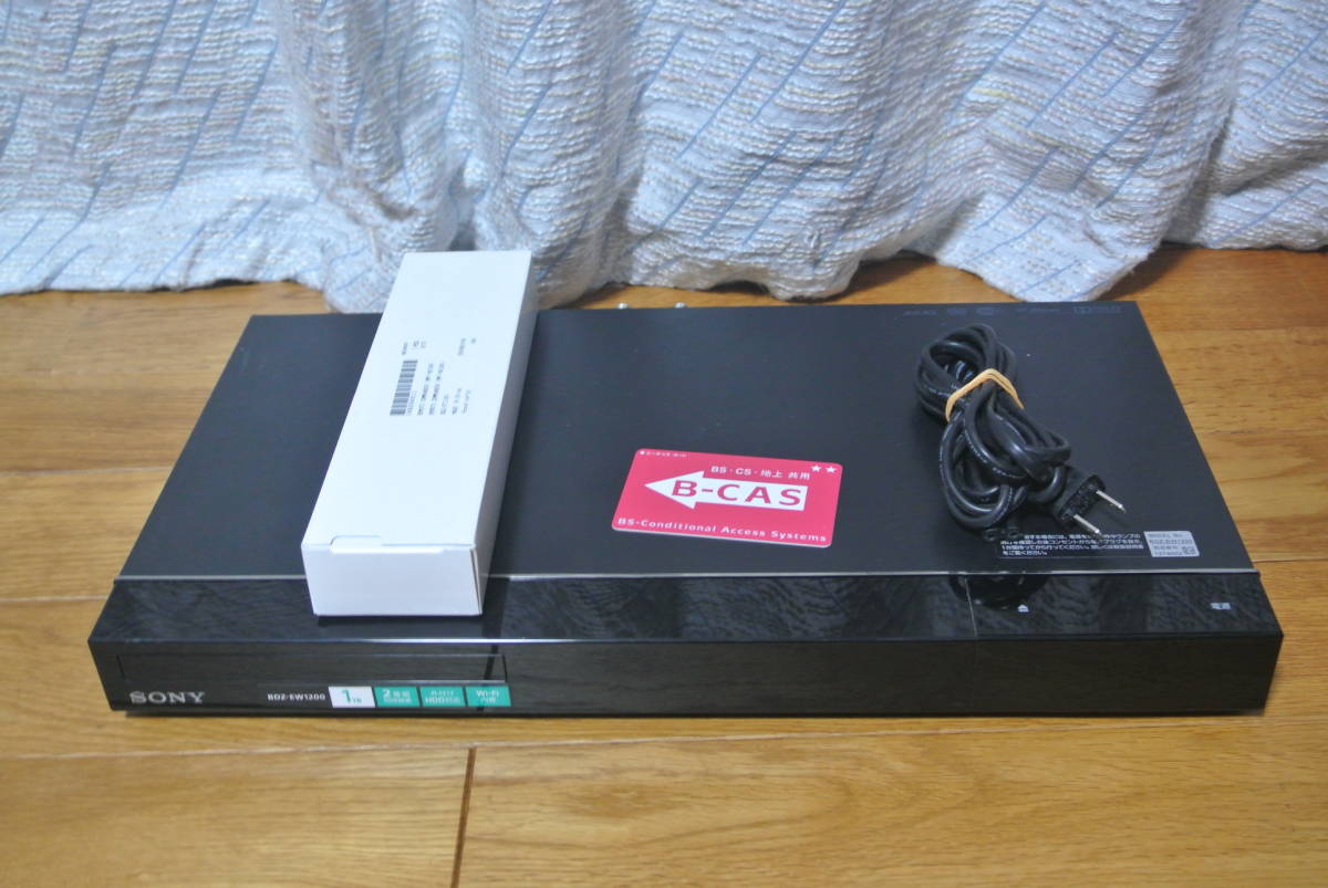 ソニー BDZ-EW1200 動作品 HDD 1TB 2番組同時録画 SONYブルーレイ