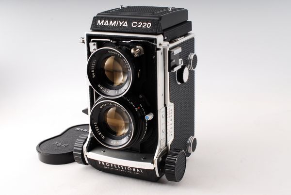 Mamiya C220 Professional – Appareil Photo Argentique TLR 6x6 – Avec 80mm F/2.8