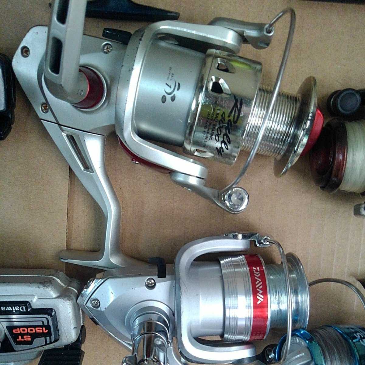 スピニングリール リール シマノ ダイワ | ハンドル ジャンク N＃3釣り具 大量おまとめ ダイワ・シマノ他 搭載 ノブ 42mm HEIGHTEN 通用 ジギング魂
