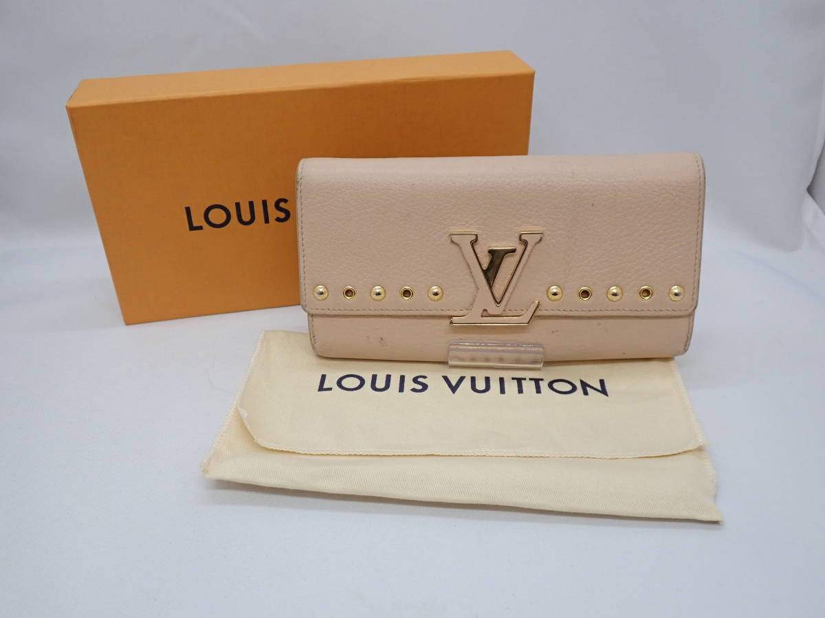 LOUIS カプシーヌ VUITTON ルイヴィトン ポルトフォイユ XS 長財布 