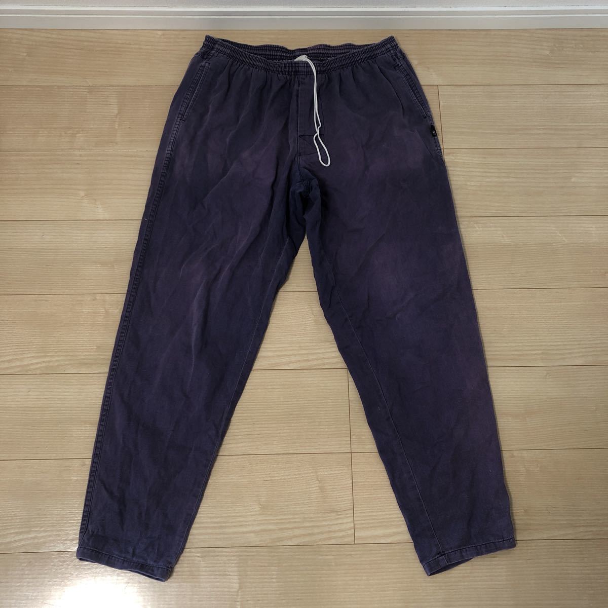 OLD 黒タグ 激レア STUSSY イージーパンツ old 80s 初期 STUSSY⁄80S⁄黒